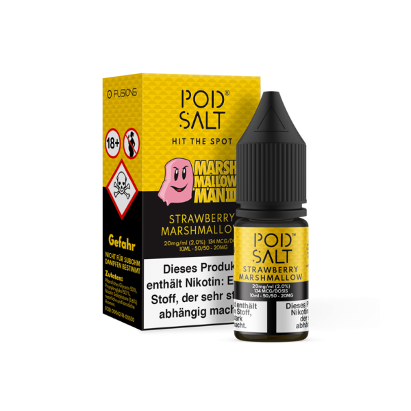 Pod Salt - Fusion - Marshmallow Man 10ml Nikotinsalz Liquid 20mg