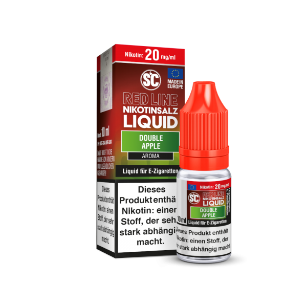 SC - Red Line - Double Apple 10ml / 20mg Nikotinsalzliquid