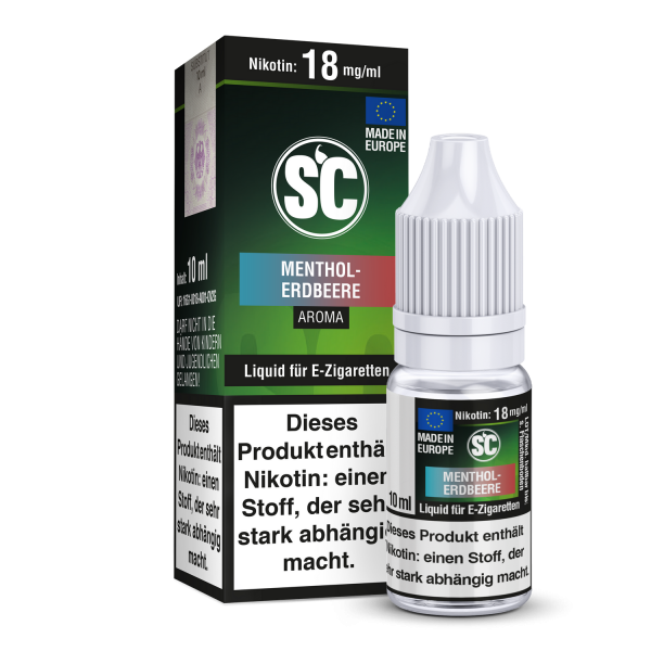 SC - Menthol Erdbeere 6mg / 10ml Liquid