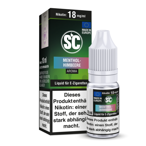 SC - Menthol Himbeere 3mg / 10ml Liquid