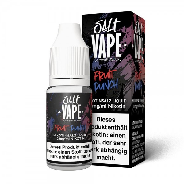 Salt Vape - Fruit Punch - 10ml 20mg Nikotinsalz Liquid