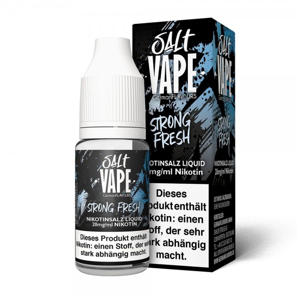 Salt Vape - Strong Fresh - 10ml 20mg Nikotinsalz Liquid