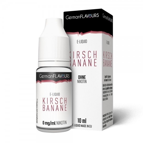 German Flavours - Kirsch Banane - 10ml Liquid