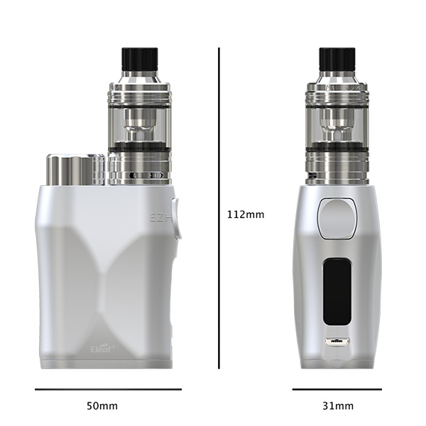 Eleaf - iStick Pico X mit Melo 4 Starterset - silber