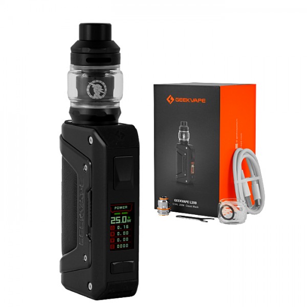 Geekvape - Aegis Legend 2 Kit mit Z Subohm Tank E-Zigaretten Set - Classic Black