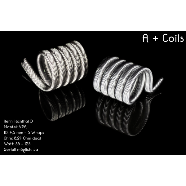 Franktastische - A+ Coil KD V2A Dualset